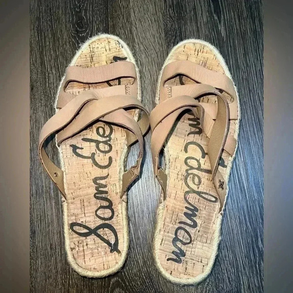 Sam Edelman Averie Espadrille Sandal Sz  8.5 - Picture 6 of 9